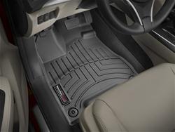 Floor Mat, WeatherTech, DigitalFit, Front Seat, Thermoplastic, Black, for use on Acura®, Pair