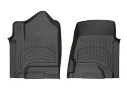 Floor Mats, FloorLiner HP, Front Seat, Thermoplastic, Black, Cadillac, Chevy, GMC, Pair