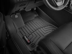 Floor Liner, DigitalFit, Front Seat, Thermoplastic, Black, Toyota, Pair
