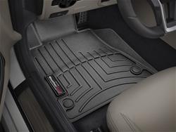Floor Mats, WeatherTech DigitalFit FloorLiners, Front Seat, Thermoplastic, Black, Chrysler, Pair
