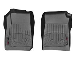 Floor Liner, WeatherTech, DigitalFit, Front Seat, Thermoplastic, Black, Chevy, GMC, Pair