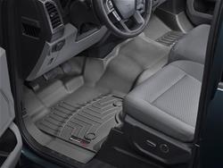 Floor Mats, FloorLiners, Front Seat, Thermoplastic, Black, Ford, Each