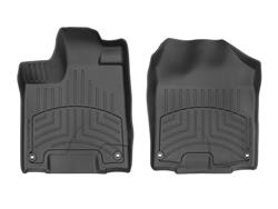 Floor Mats, FloorLiner HP, Front Seat, Thermoplastic, Black, Honda, Pilot, Passport, Pair