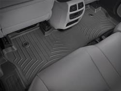 Floor Liner, DigitalFit, Second Seat, Thermoplastic, Black, for use on Honda®, Each