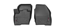 Floor Mat, Front Seat, Thermoplastic, Black, Lincoln, Pair