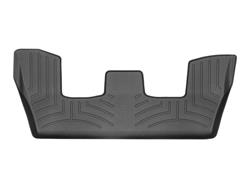 Floor Mat, Third Seat, Thermoplastic, Black, Audi, Each