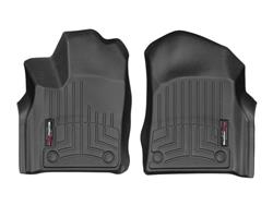 Floor Mat, DigitalFit, Front Seat, Thermoplastic, Black, Dodge, Jeep, Pair