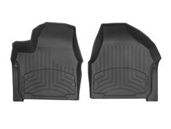 Floor Mats, FloorLiner HP, Front Seat, Thermoplastic, Black, Chrysler, Pair
