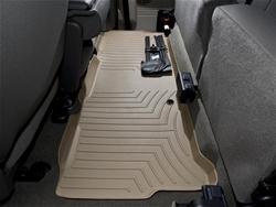 Floor Mat, Second Seat, Thermoplastic, Tan, Ford, Each