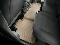 Floor Mat, Second Seat, Thermoplastic, Tan, Dodge, Pickup, Pair