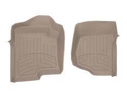 Floor Mats, FloorLiner HP, Front Seat, Thermoplastic, Tan, Chevrolet, GMC, Cadillac, Truck/SUV, Pair
