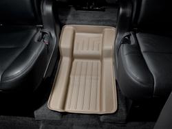 Floor Mat, Second Seat Aisle, Thermoplastic, Tan, Cadillac, Chevy, GMC, Each