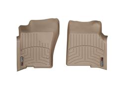 Floor Mats, FloorLiners, Front Seat, Thermoplastic, Tan, Mercedes-Benz, Pair
