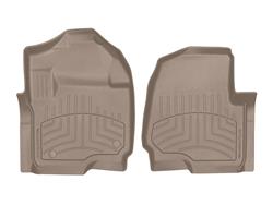 Floor Mats, FloorLiner HP, Front Seat, Thermoplastic, Tan, Ford, Pair