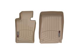Floor Mats, FloorLiners, Front Seat, Thermoplastic, Tan, BMW, Pair