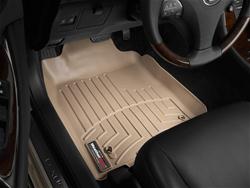 Floor Mats, FloorLiners, Front Seat, Thermoplastic, Tan, Lexus, Pair