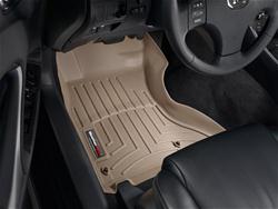 Floor Mats, FloorLiners, Front Seat, Thermoplastic, Tan, AWD Models Only, Lexus, Pair
