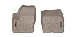 Floor Liner, WeatherTech, DigitalFit, Front Seat Area, Thermoplastic, Tan, Ford, Pair