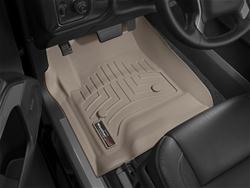 Floor Liner, DigitalFit, Front Seat, Thermoplastic, Tan, Chevy, GMC, Pair