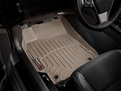 Floor Mat, Front/Second Seat, Thermoplastic, Tan, Chevy, Set