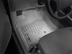Floor Mats, FloorLiners, Front Seat, Thermoplastic, Gray, Toyota, Pair