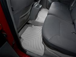 Floor Mats, FloorLiners, Second Seat, Thermoplastic, Gray, Not Designed or Recommended for Models Equipped with Vinyl Flooring, Toyota, Each