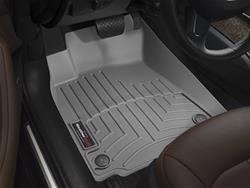 Floor Mat, DigitalFit, Front/Second Seat, Thermoplastic, Gray, Chevy, GMC, Set