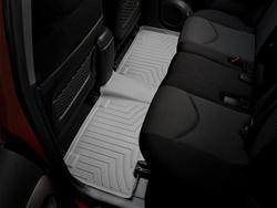 Floor Mats, FloorLiners, Second Seat, Thermoplastic, Gray, Small Rear Floor Liner, Toyota, Each