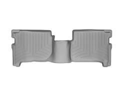 Floor Mats, FloorLiners, Second Seat, Thermoplastic, Gray, Toyota, Each