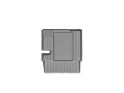 Floor Mat, DigitalFit, Center Floor, Thermoplastic, Gray, Dodge, Each