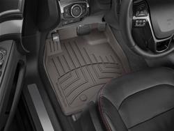 Floor Mats, FloorLiner HP Floor Mats, Front Seat, Thermoplastic, Cocoa, Toyota, Pair