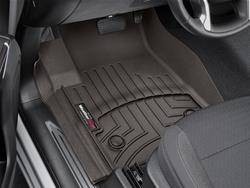 Floor Mats, Floor Liners, Front Seat, Thermoplastic, Cocoa, Chevy, GMC, Pair