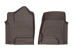 Floor Mats, FloorLiner HP, Front Seat, Thermoplastic, Cocoa, Cadillac, Chevy, GMC, Pair