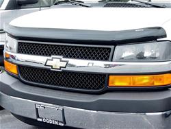Bug Guard, Easy-On, Acrylic, Smoke, Chevy, GMC, Express, Savana, Each