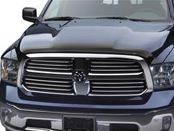 Bug Guard/Hood Protector, Easy-On Stone and Bug Deflector, Acrylic, Smoke, Each