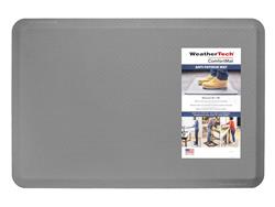 Floor Mat, Shop and Garage, ComfortMat Anti-Fatigue, 36 in. x 24 in., PE Foam, Woven Finish, Gray, Each