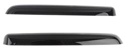 Side Window Visors, Acrylic, Smoke, Snap-in, Front and Rear, Ram, Set of 4