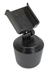 Mobile Device Holders, CupFone XL, Adjustable, Black, Plastic, Universal, Each