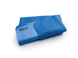 Chamois, Synthetic, Blue, 17 in. x 27 in., Washable, Each