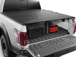 Tonneau Cover, AlloyCover, Folding, Aluminum, Black Matte, Chevy, GMC, 5 ft. Truck Bed Length, Each
