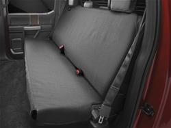 Seat Protector, Cover, Polycotton, Black, Bench, Second Row, Each