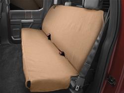 Seat Protector, Cover, Polycotton, Tan, Bench, Second Row, Each