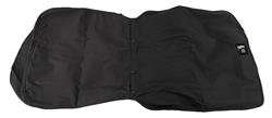 Seat Protector, Cover, Polycotton, Black, Bucket, First Row, Each