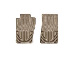 Floor Mats, All-Weather, Front Seat, Thermoplastic, Tan, Chevrolet, Ford, GMC, Isuzu, Mazda, Mercury, Oldsmobile, Pair