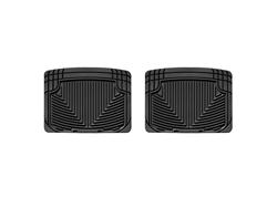 Floor Mats, All-Weather, Second Seat, Thermoplastic, Black, for use on Honda®, for Hyundai, for Nissan, Chevy, Dodge, Ford, Toyota, Volkswagen, Pair