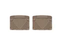 Floor Mats, All-Weather, Second Seat, Thermoplastic, Tan, for use on Honda®, for Hyundai, for Nissan, Chevy, Chrysler, Ford, Toyota, Volkswagen, Pair