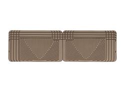 Floor Mats, Second Seat Area, Thermoplastic, Tan, Pair