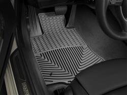 Floor Mat, WeatherTech, All-Weather, Front/Second Seat, Thermoplastic, Black, Nissan, Set