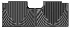 Floor Mat, WeatherTech, All-Weather, Second Seat, Thermoplastic, Black, Ford, Pair