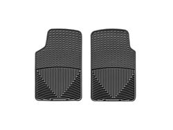 Floor Mat; All-Weather Thermoplastic Mats; Black; Front